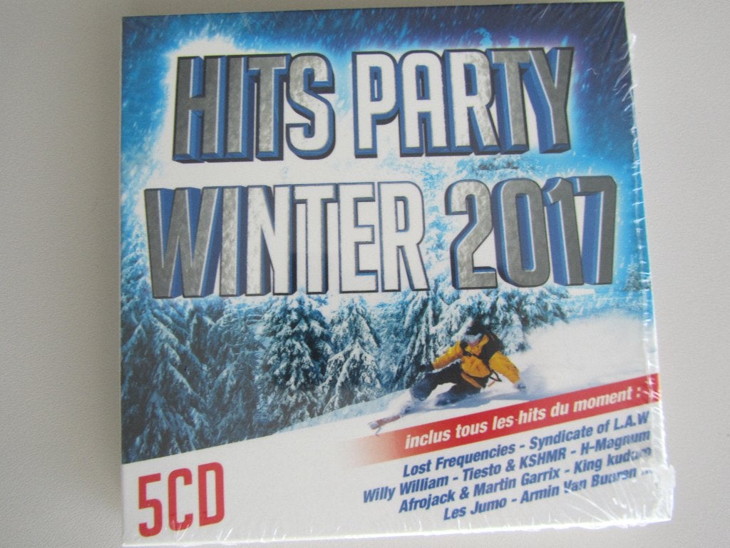 5CDBOX HITS PARTY WINTER 2017 (88 hits), CD & DVD, CD | Dance & House, Enlèvement ou Envoi, Neuf, dans son emballage, Dance, Compilation