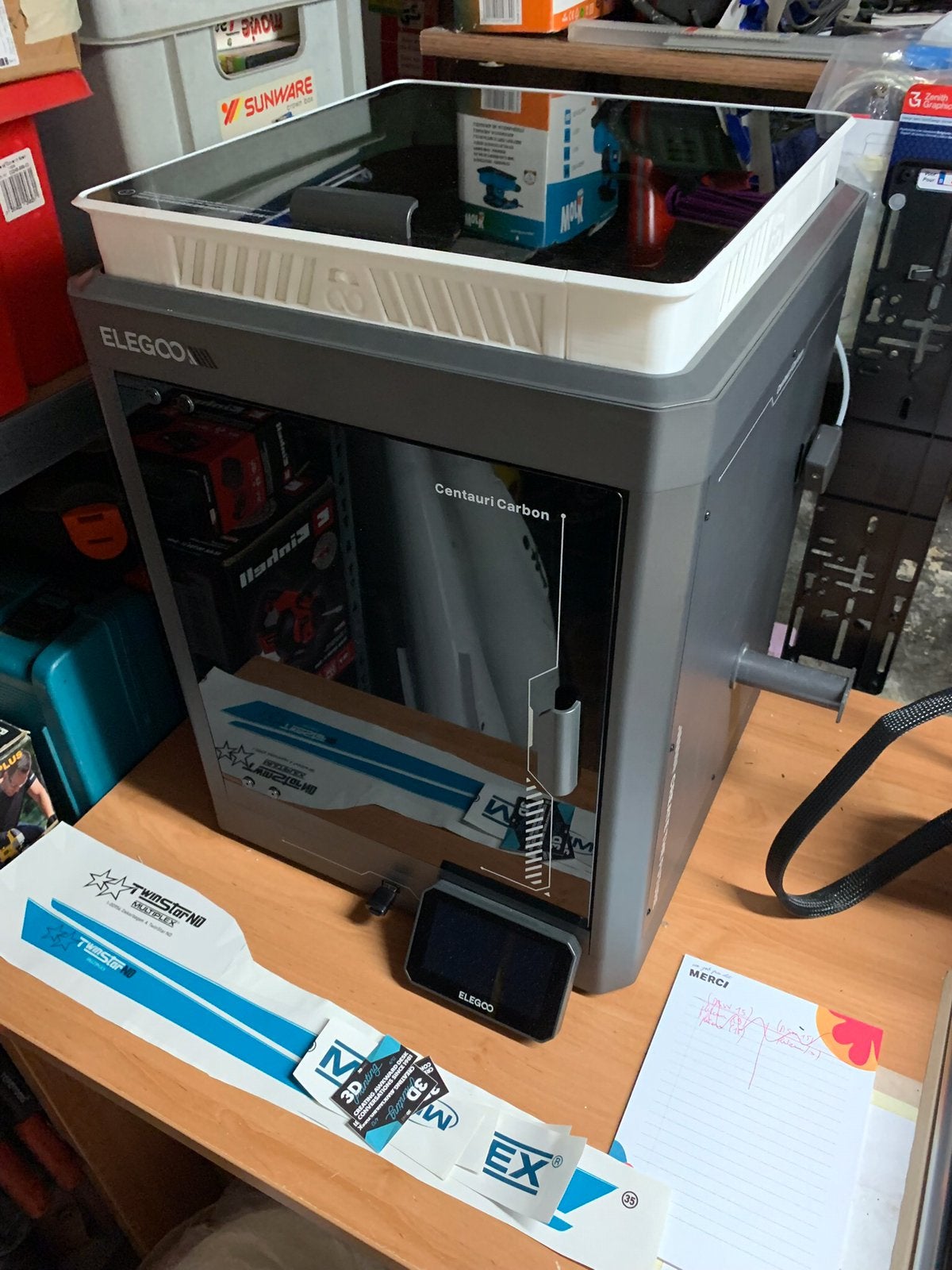 3D-printer, Ophalen, Zo goed als nieuw