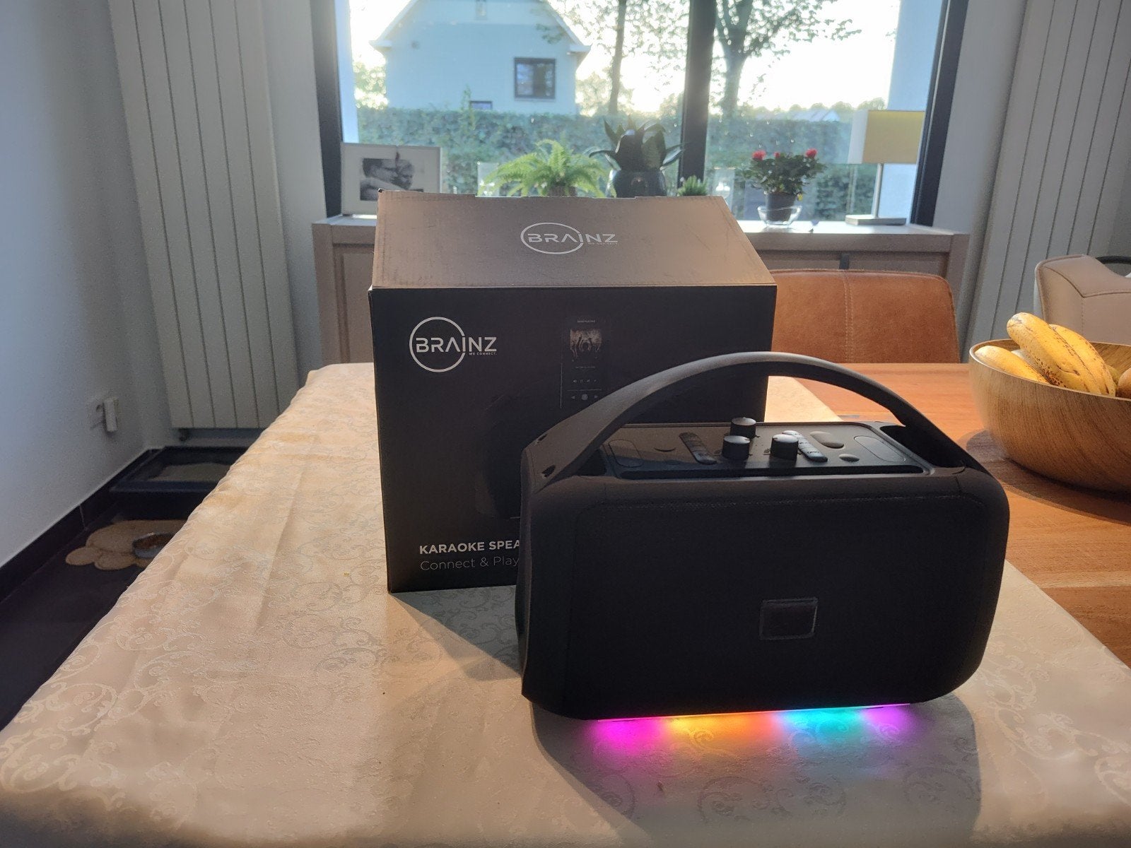 Brainz karaoke speaker XXL, Audio, Tv en Foto, Bluetooth, Ophalen of Verzenden, Zo goed als nieuw, Minder dan 60 watt