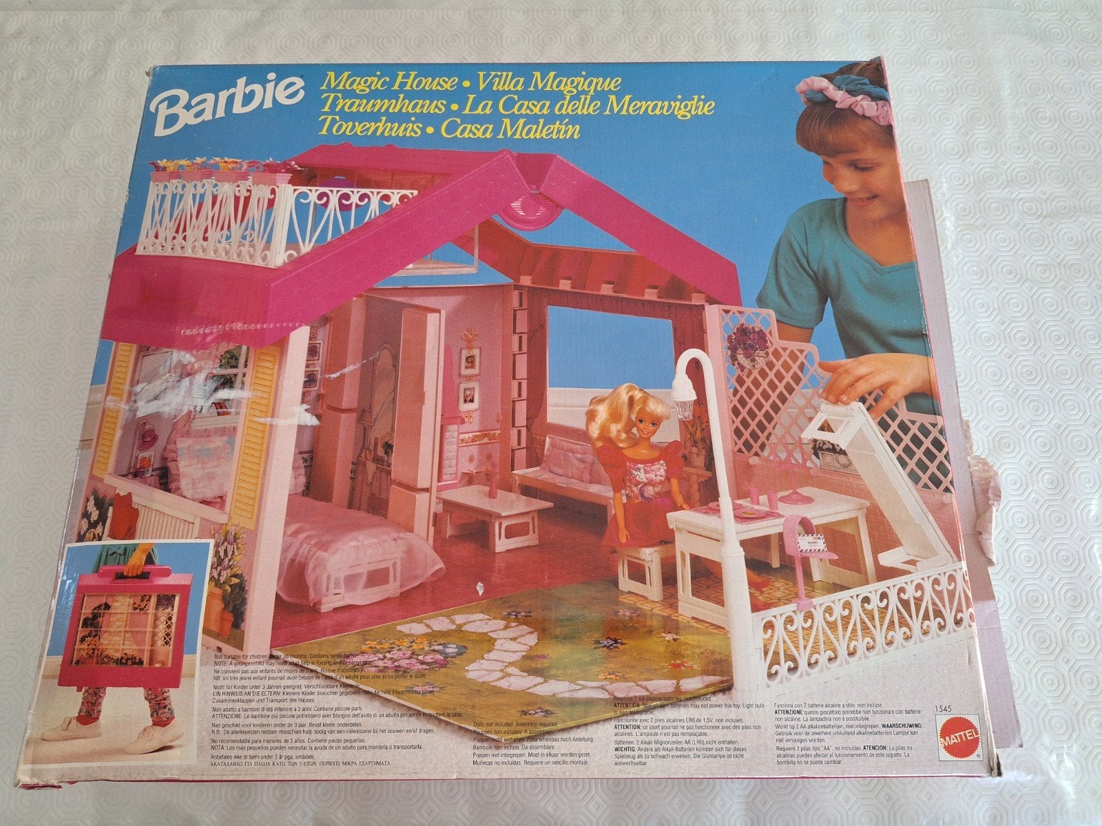 Matelas vintage Barbie Magic House, Collections, Enlèvement ou Envoi