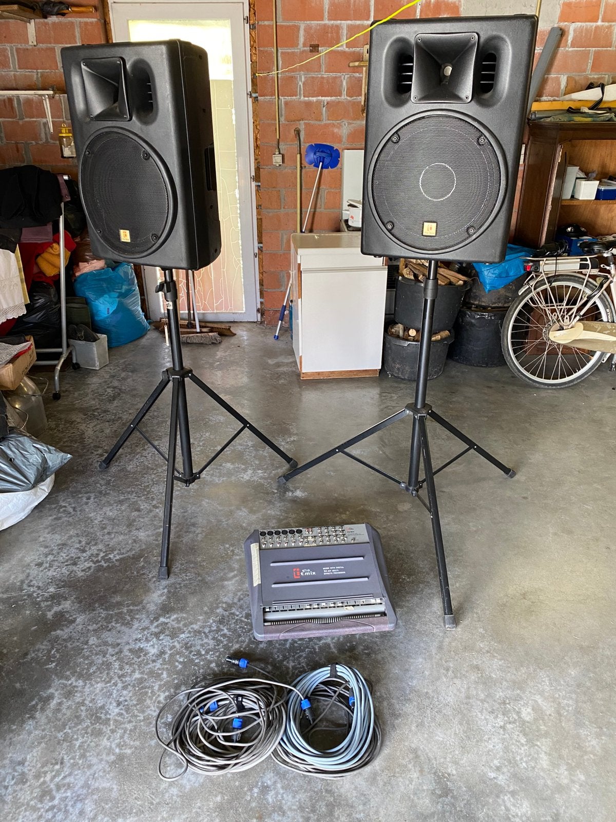 Muziekinstallatie, Ophalen, Gebruikt, 500 tot 1000 watt