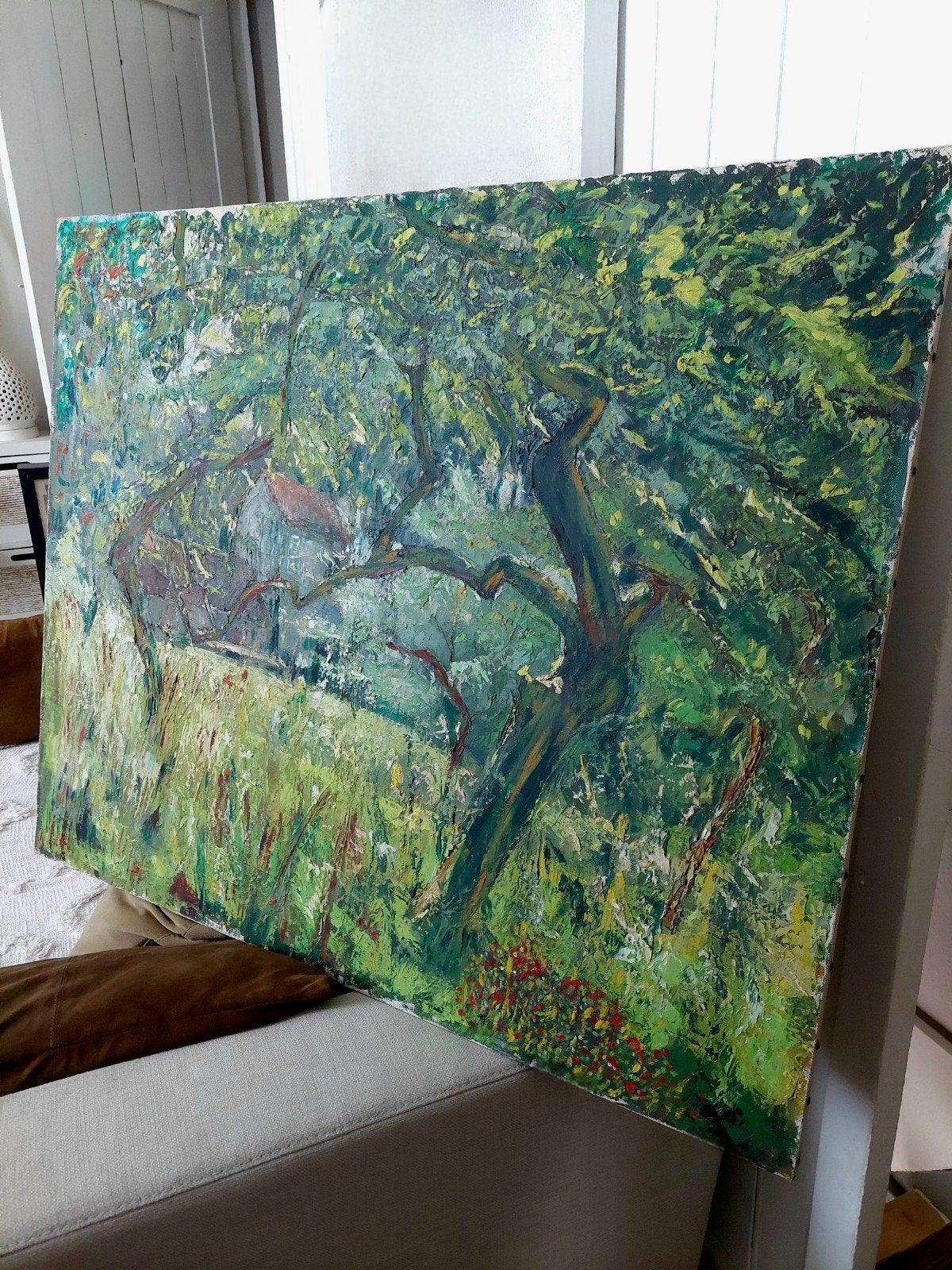 Grand tableau, Antiquités & Art, Enlèvement