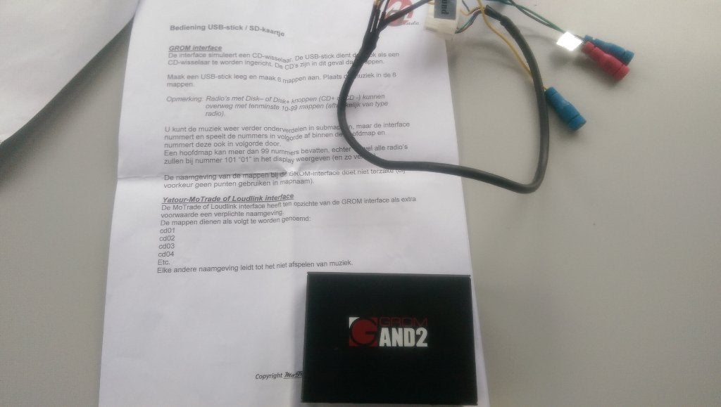 BMW USB radio e46 plug, Ophalen, Zo goed als nieuw