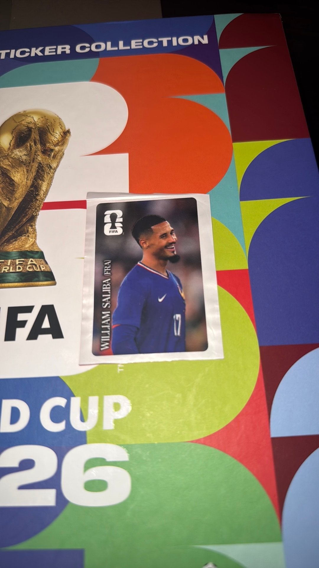 William Saliba - Autocollant pour panini Coca-Cola, Enlèvement ou Envoi, Neuf, Autocollant