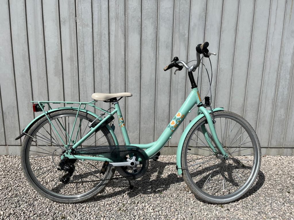 Meisjefiets aluminium 24 inch - XOXO, Fietsen en Brommers, Fietsen | Meisjes, Ophalen, Velgrem, Versnellingen, Gebruikt