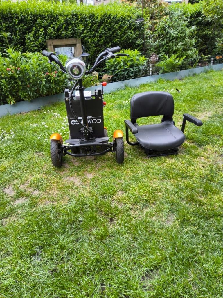 COMFYGO MS3000 PLUS Elektrische scooter opplooibaar., Divers, Chaises roulantes, Comme neuf, Fauteuil roulant électrique, Pliant