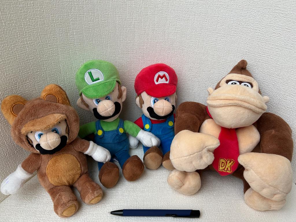 Originele Nintendo knuffels set 4x nieuw, Kinderen en Baby's, Speelgoed | Knuffels en Pluche, Nieuw, Ophalen of Verzenden