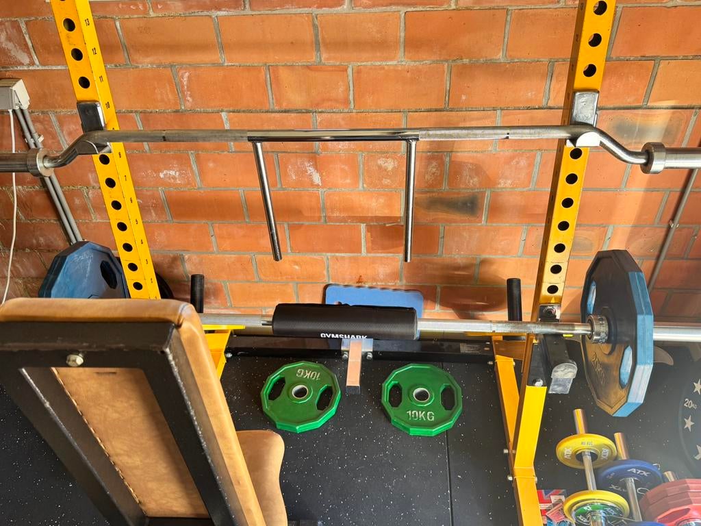 Olympic Safety Squad Barbell TE KOOP, Ophalen, Zo goed als nieuw