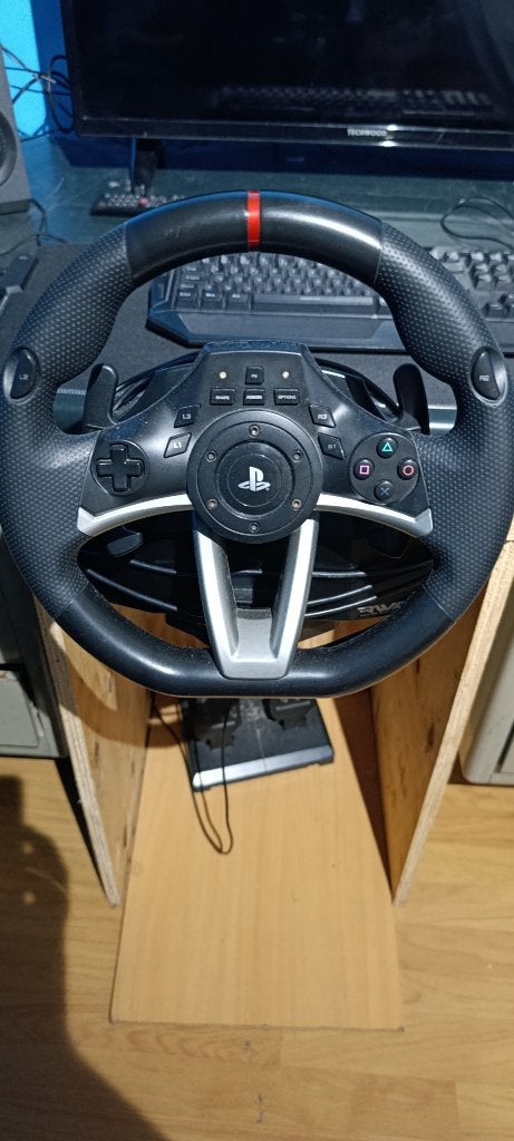 Volant+pédales gaming pour pc et PlayStation, Enlèvement, Neuf, Volant ou Pédales