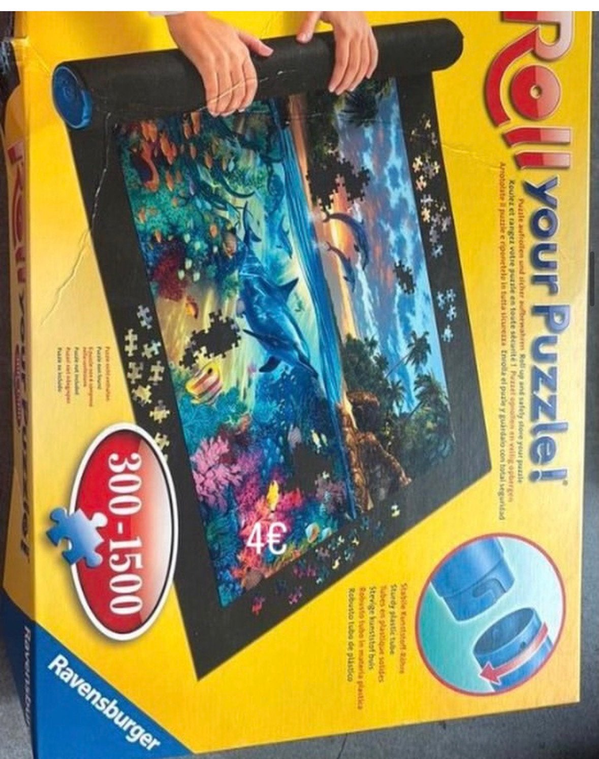 Ravensburger roll your puzzel, Ophalen, Zo goed als nieuw, Legpuzzel