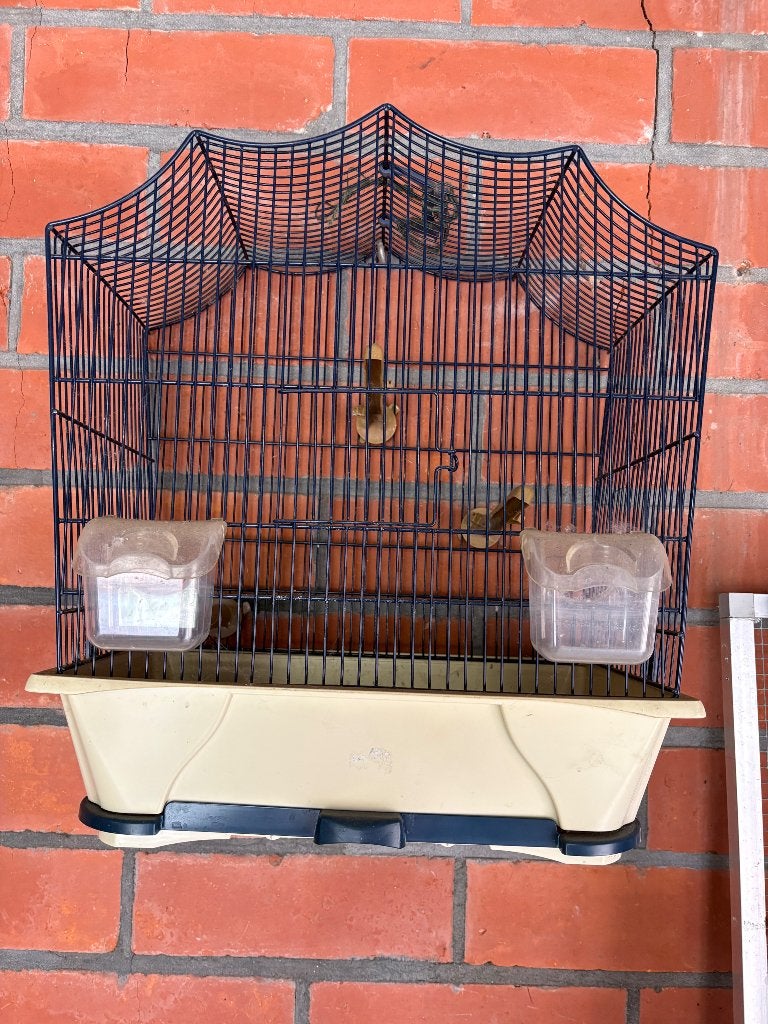 Cage à oiseaux, Animaux & Accessoires, Oiseaux | Cages & Volières, Enlèvement, Utilisé, Synthétique, Cage à oiseaux