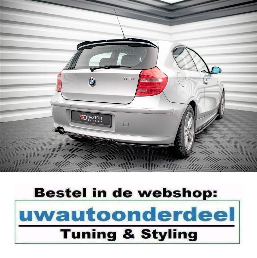 Maxton Design Spoiler Splitter Lip Bmw 1 Serie E81 Facelift, Autos : Divers, Tuning & Styling, Envoi