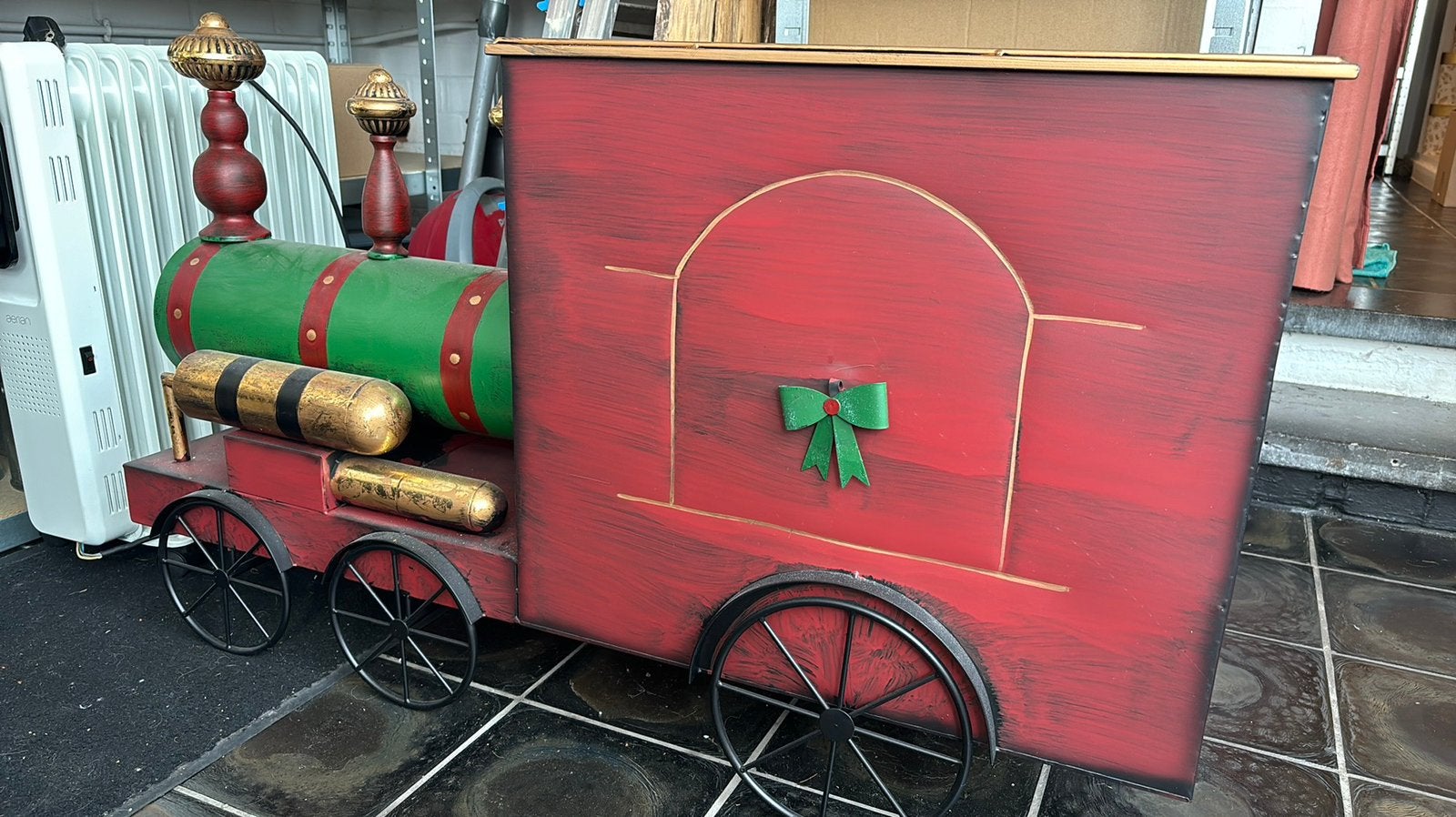 Kersttrein, Ophalen, Nieuw