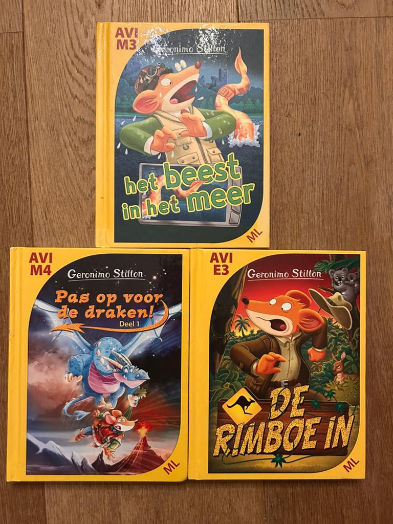 Geronimo stilton op avi niveau, Boeken, Ophalen of Verzenden, Gelezen