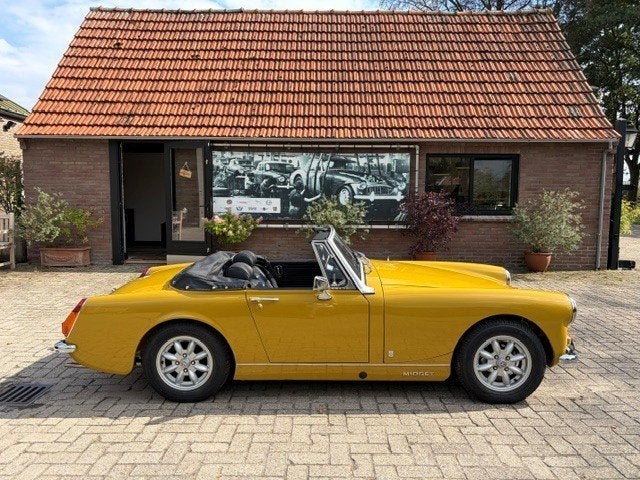 MG MIDGET RWA, 1974, Auto's, Achterwielaandrijving, Zwart, 4 cilinders, Cabriolet