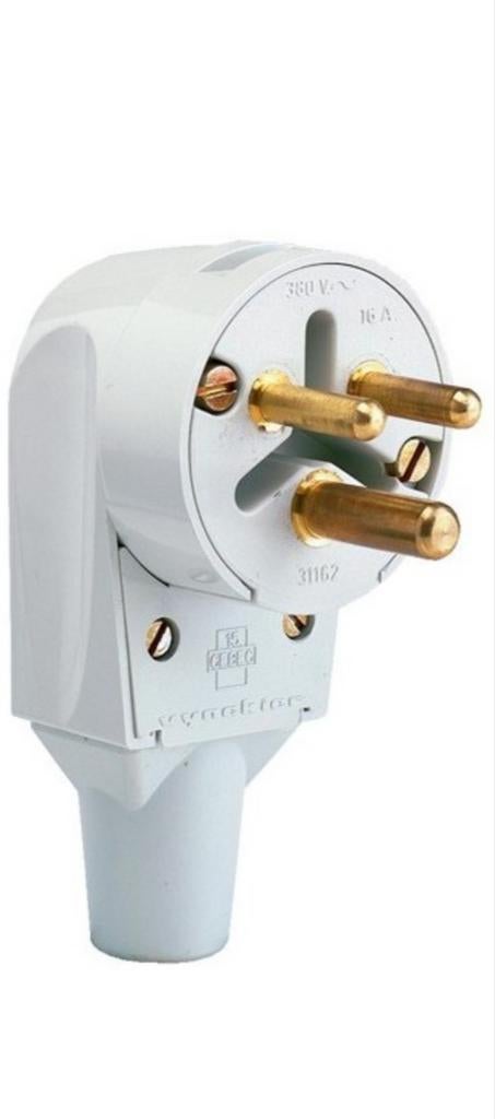 Prise mâle électric CEE Vynckier 32A à saisir ️️️️↙️, Bricolage & Construction, Électricité & Câbles, Comme neuf, Enlèvement