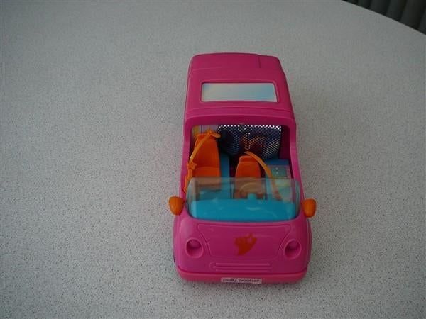 Polly Pocket  auto met  popje, Enlèvement, Utilisé