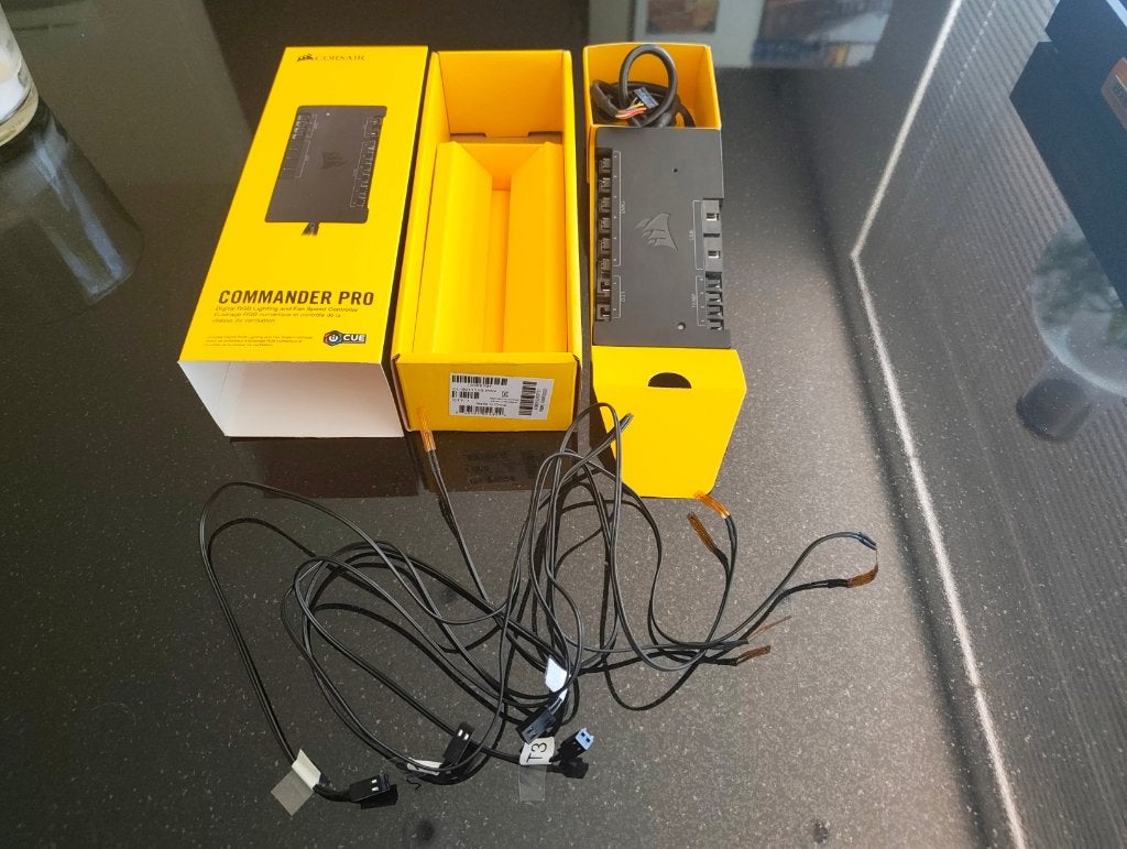 Corsair Commander Pro (iCue) Fan + RGB controller, Computers en Software, Ophalen of Verzenden, Gebruikt