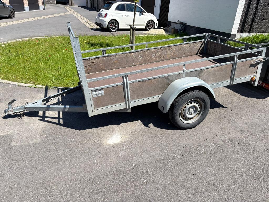 Grote aanhangwagen / Remorque, Enlèvement, Utilisé