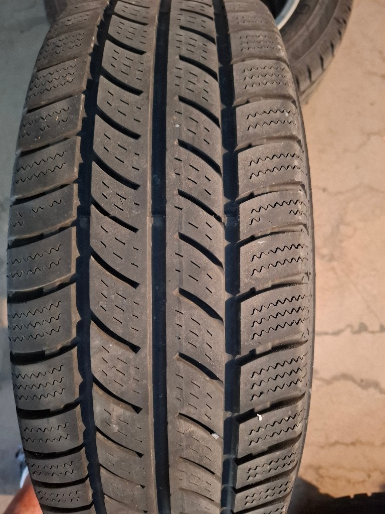 Pneus Hiver 205/65/16 (107/105T) + Jantes Mini 5X112, Ophalen, Gebruikt, 16 inch, Band(en)