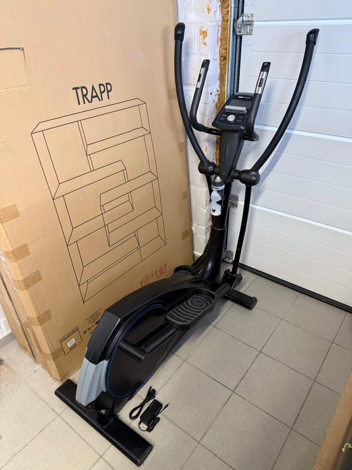 Flow Fitness crosstrainer Perform X2i, Ophalen, Zo goed als nieuw, Metaal, Crosstrainer