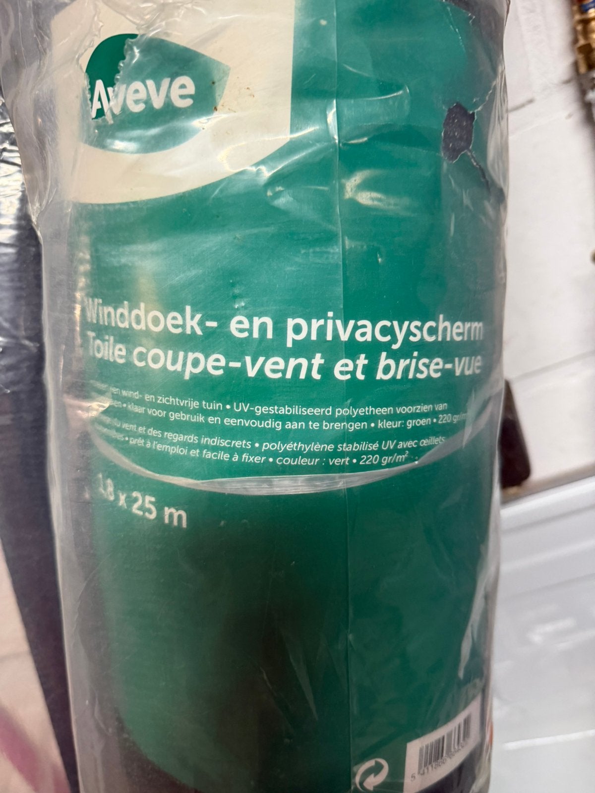 Winddoek van Aveve nieuw in originele verpakking., Enlèvement, Neuf