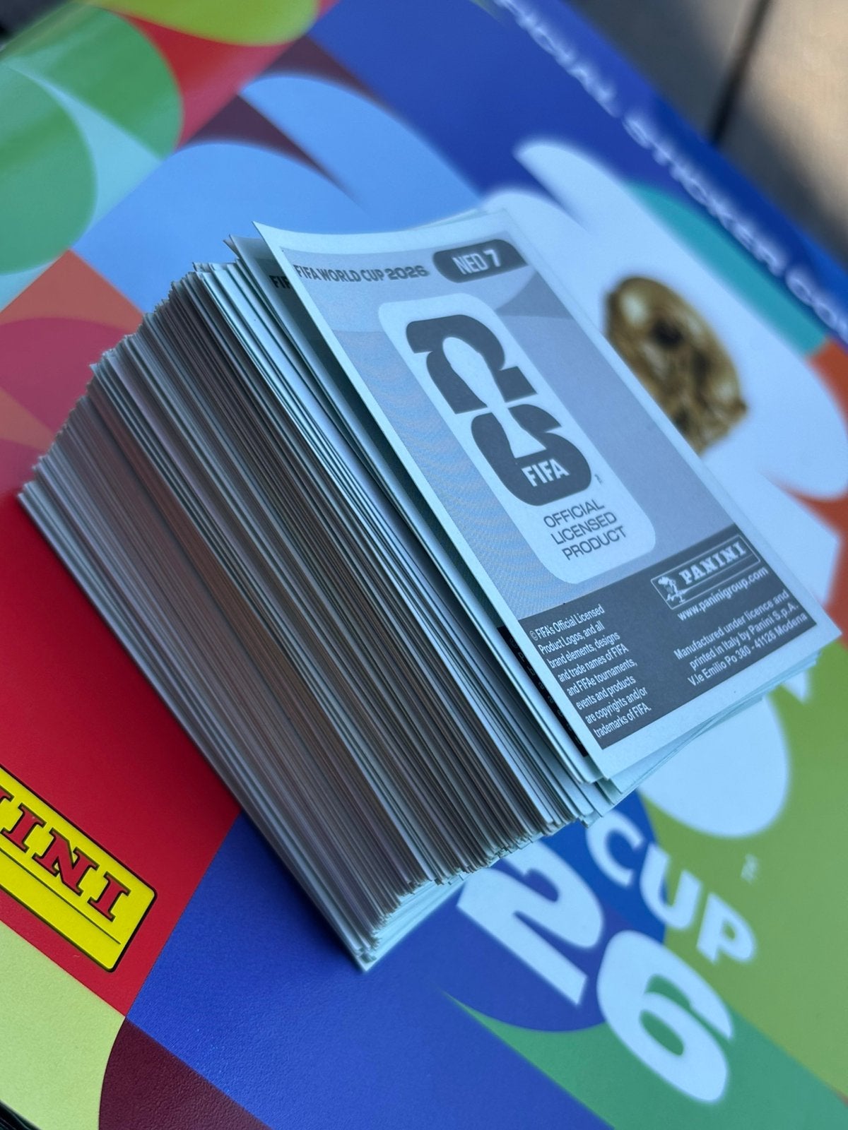 Panini stickers worldcup 2026, Ophalen, Nieuw