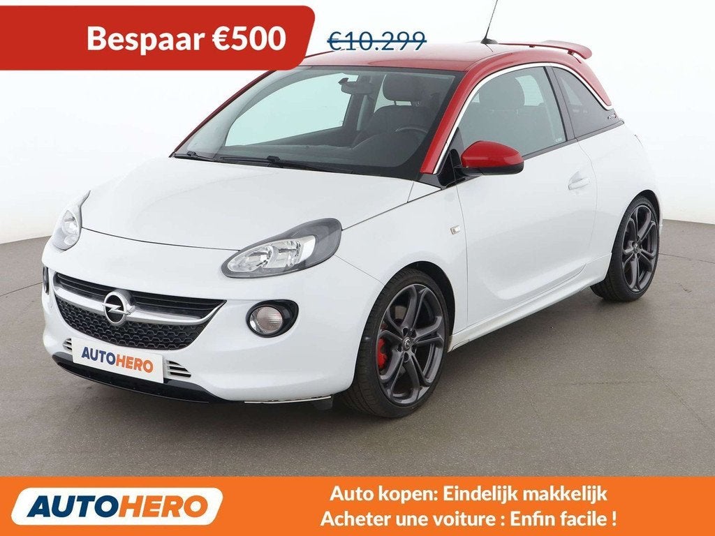 Opel ADAM 1.4 Turbo S (année de construction 2017), Autos, 139 g/km, Boîte manuelle, 1 kg, Tissu