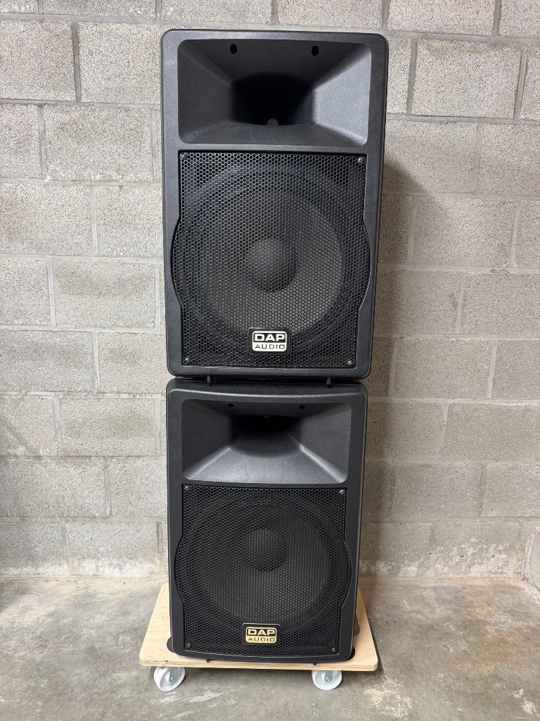 2x Dap audio K-115, Autres marques, Comme neuf, Enlèvement, Autres types