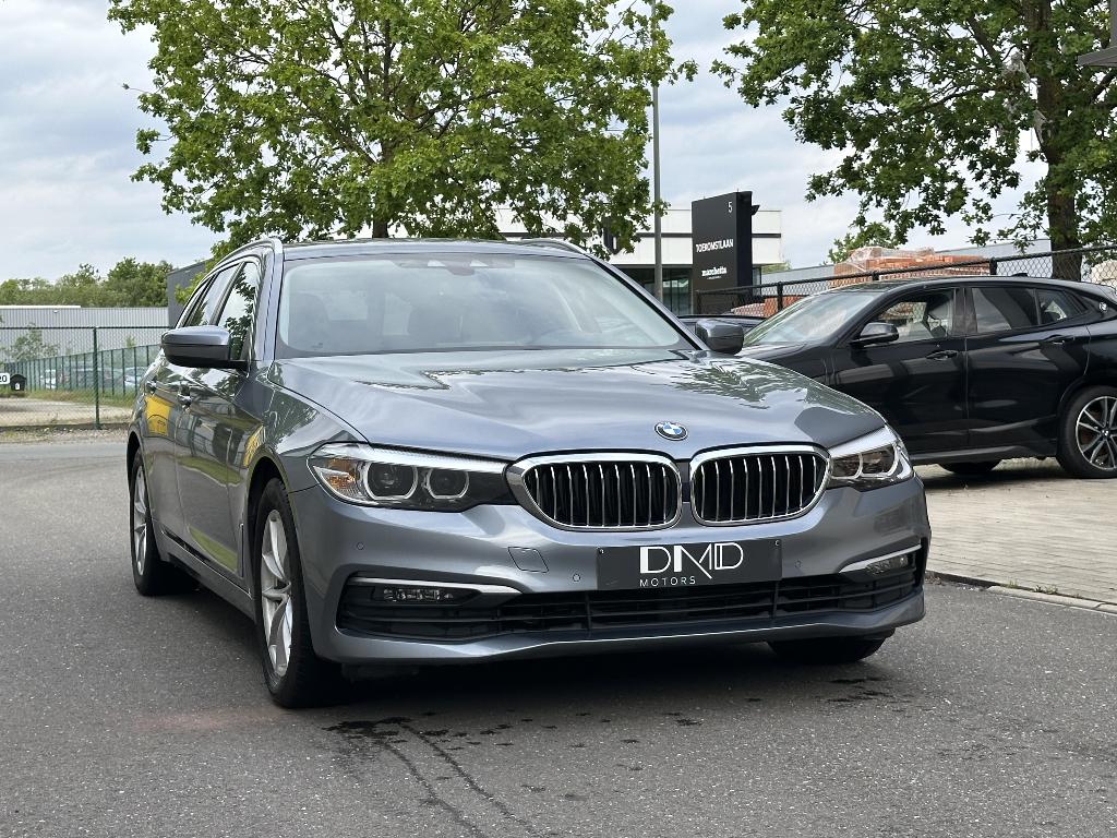 BMW 518dA Touring Navi Leder VerwarmdeZetels 12M Garantie, Auto's, BMW, Bedrijf, Te koop, 5 Reeks, ABS, Adaptieve lichten, Airbags