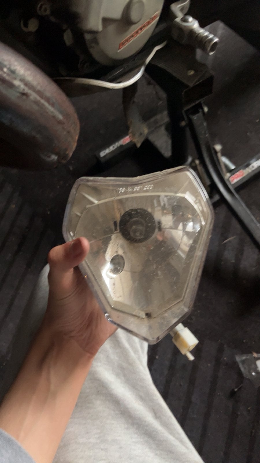 Ktm exc koplamp, Fietsen en Brommers, Ophalen of Verzenden, Zo goed als nieuw, Koplamp