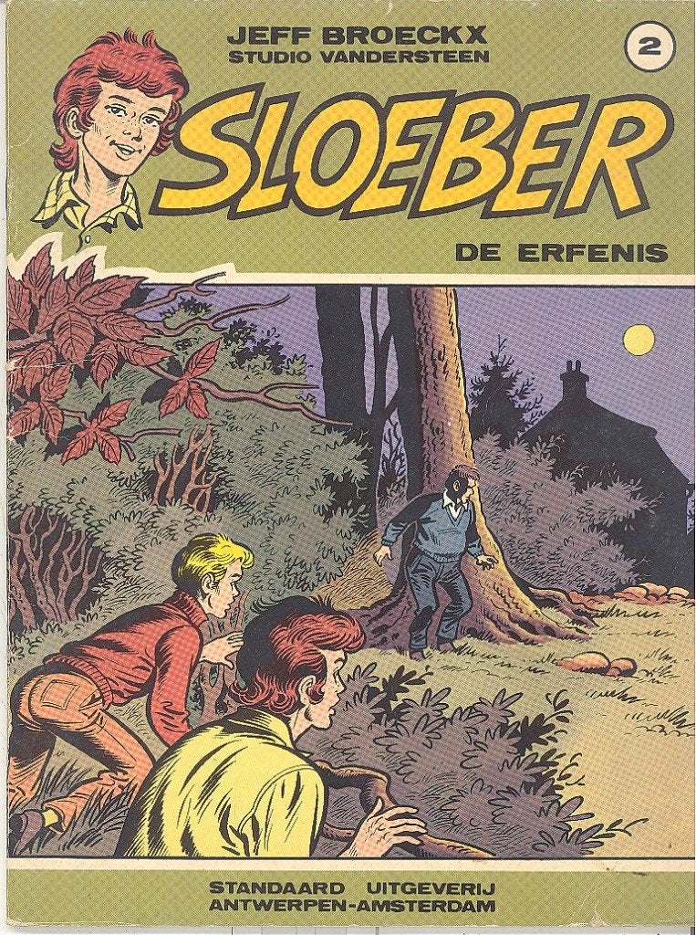 Verzameling strips Sloeber., Meerdere stripboeken, Ophalen of Verzenden, Gelezen, Jeff Broeckx