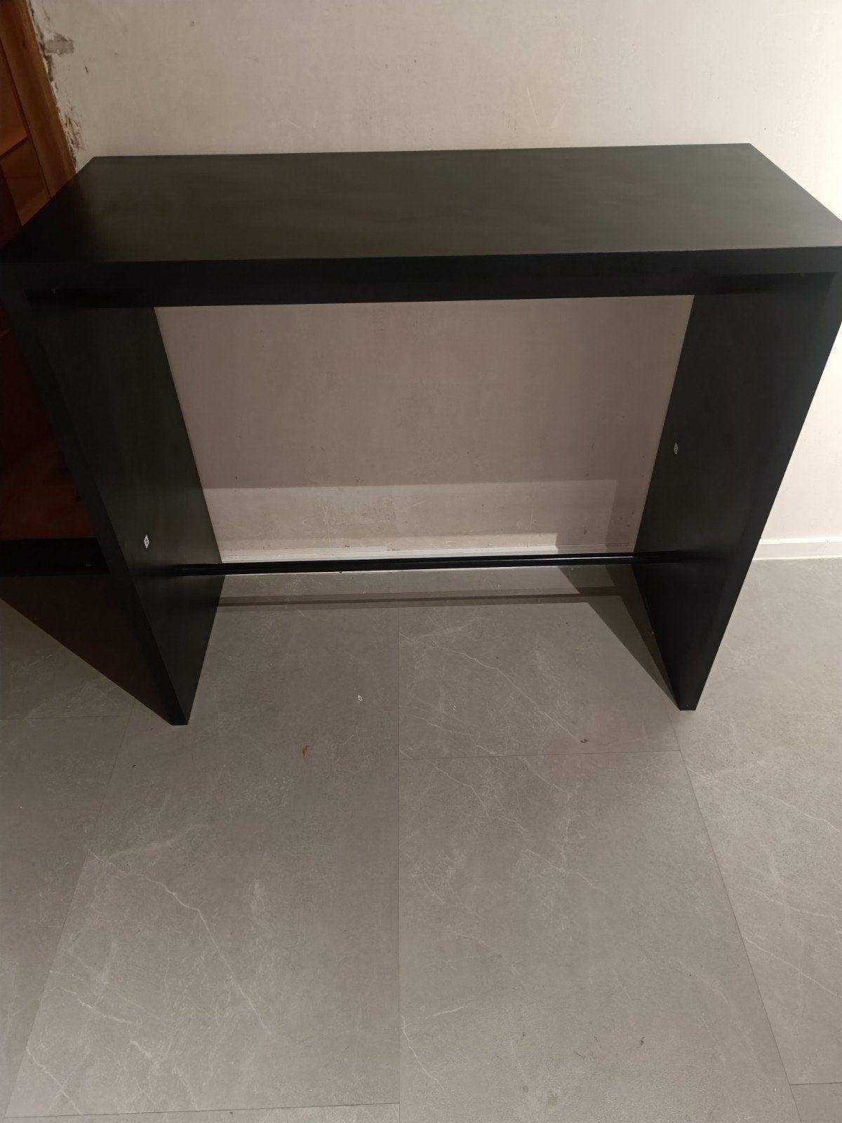 hoge tafel, Huis en Inrichting, Ophalen, Zo goed als nieuw, Rechthoekig
