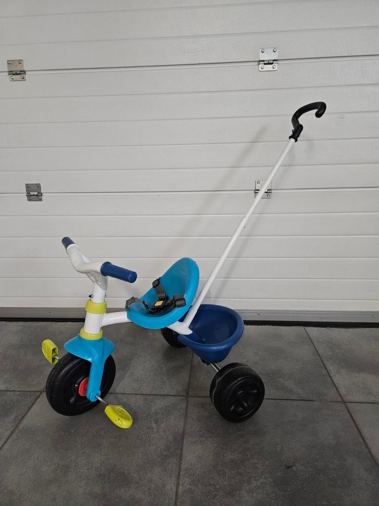 Smoby driewieler met duwstang, Enlèvement, Tige de poussée