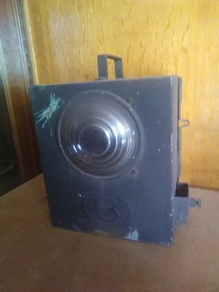 Ancienne lampe ferroviaire B, Enlèvement ou Envoi, Utilisé, Train, Autres types