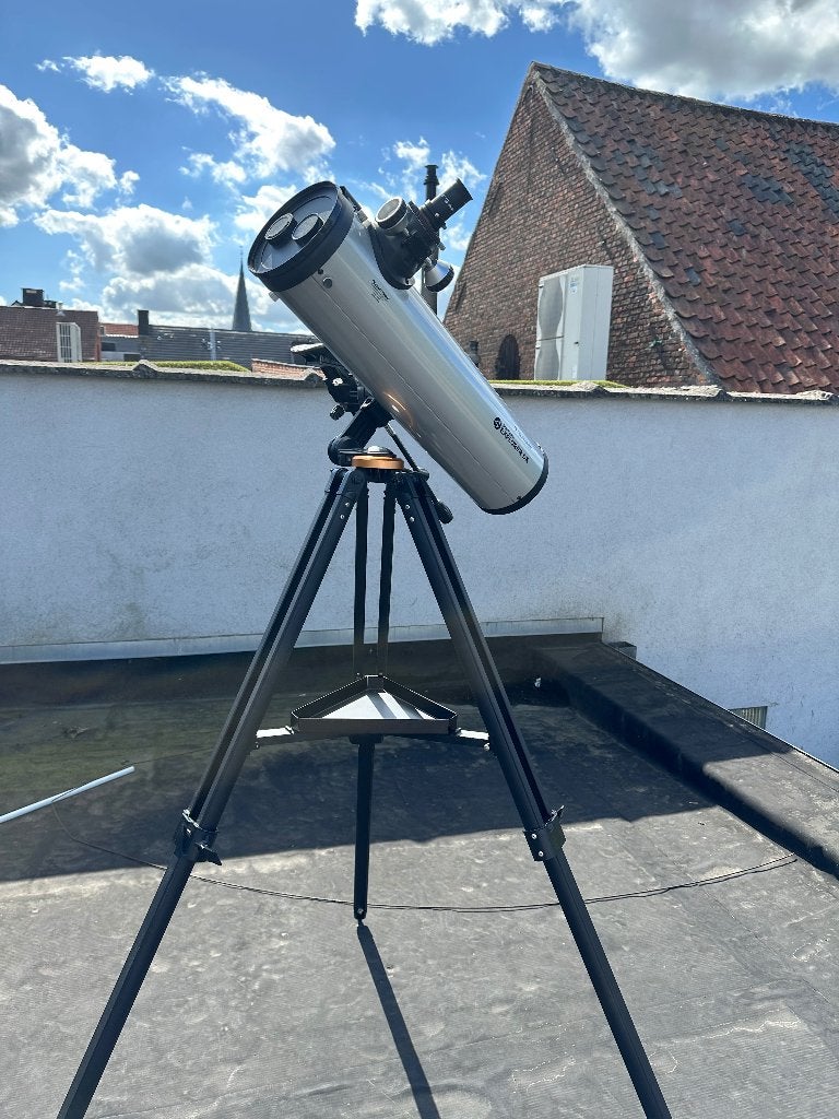 Celestron StarSense Explorer DX 130AZ telescoop 130/650, Télescope réflecteur (miroirs), Utilisé, Avec trépied, Enlèvement