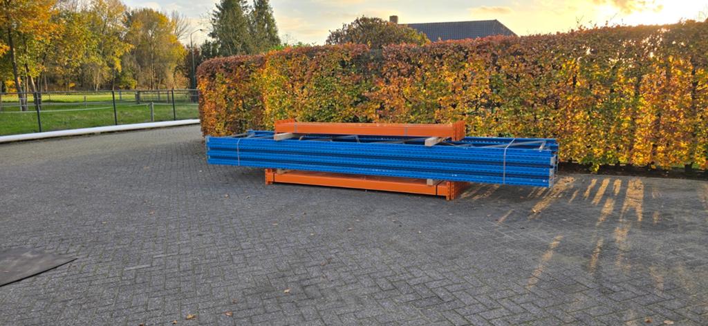 14 meter Stow palletstelling zo goed als nieuw, Enlèvement