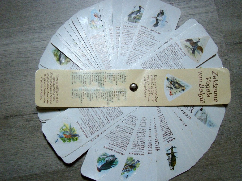 gamme d'impression - 50 oiseaux rares en Belgique, Collections, Photos & Gravures, Enlèvement ou Envoi, 1980 à nos jours, Animal
