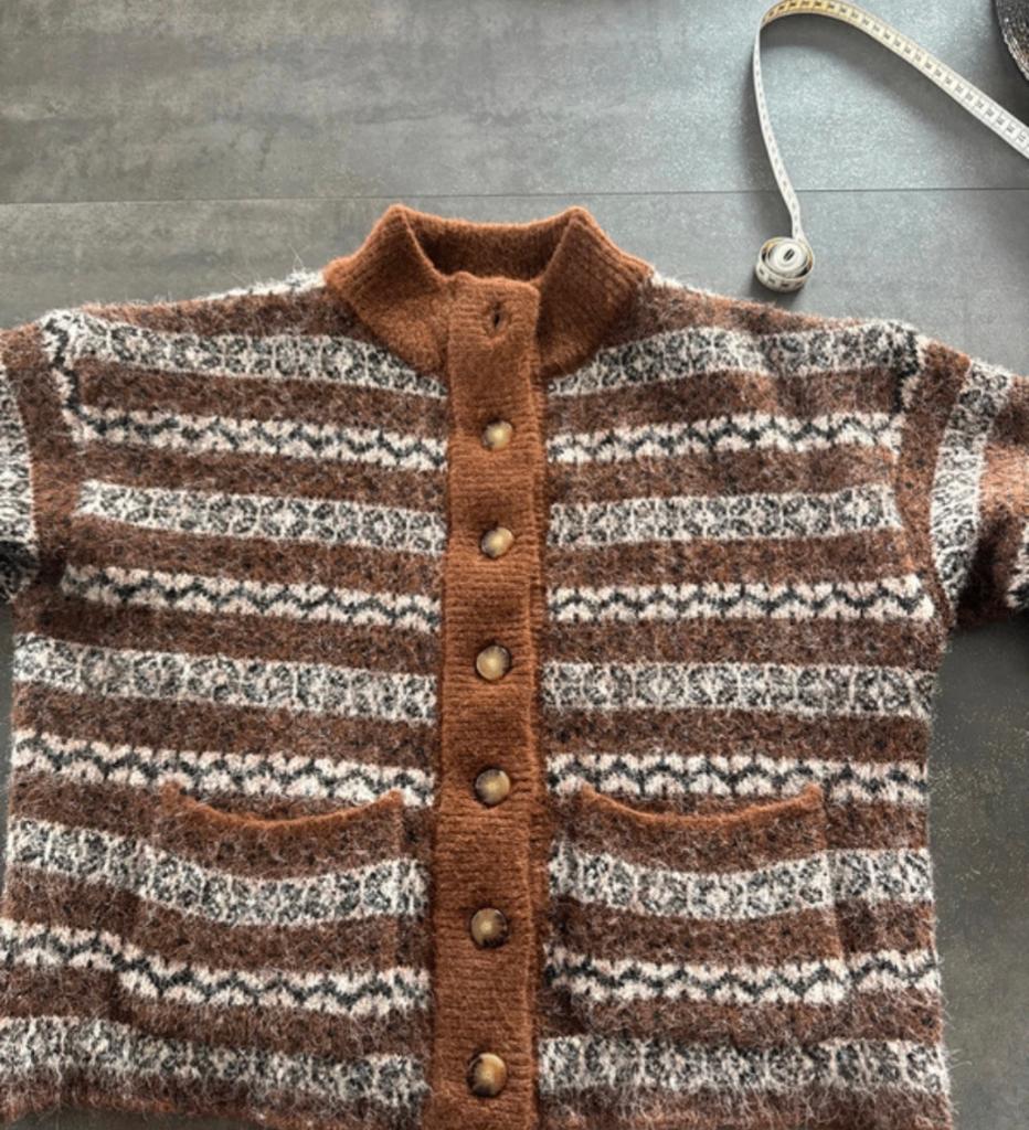 Veste Thais Sézane Taille M, Taille 38/40 (M), Enlèvement ou Envoi, Brun, Sézane