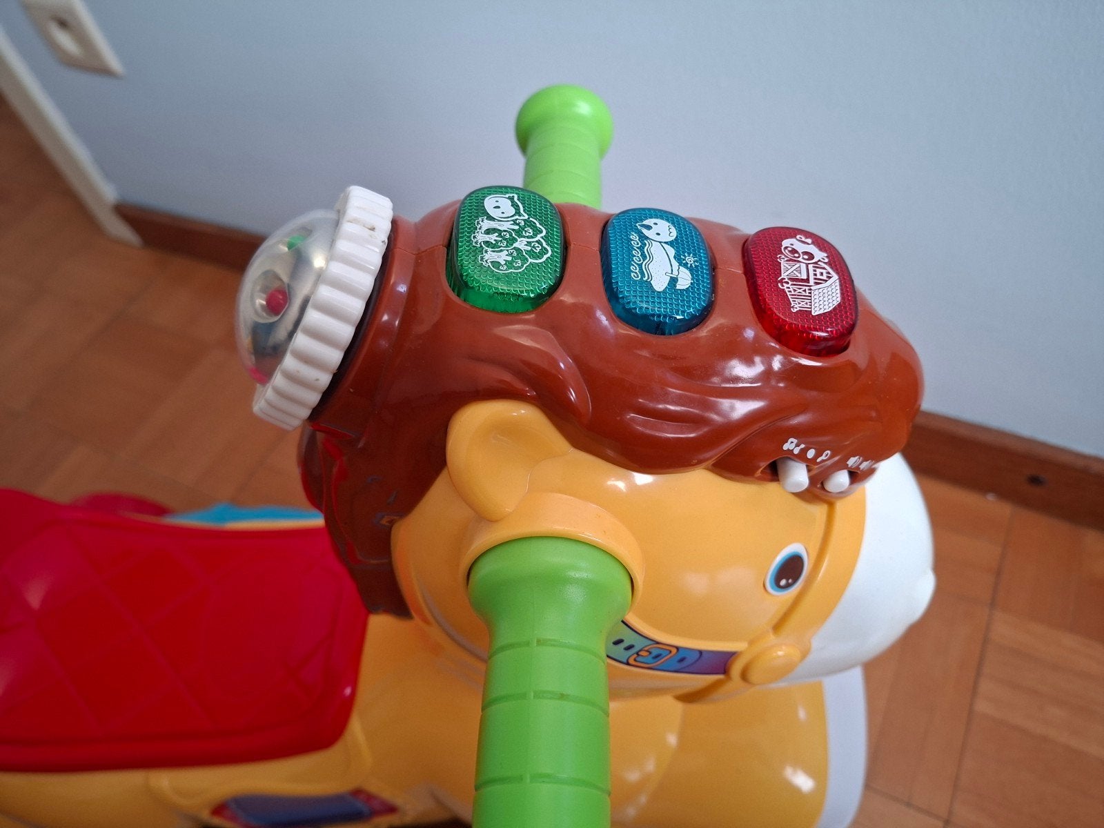Vtech 2 in 1 hobbelpaard / loopwagen, Enlèvement, Comme neuf