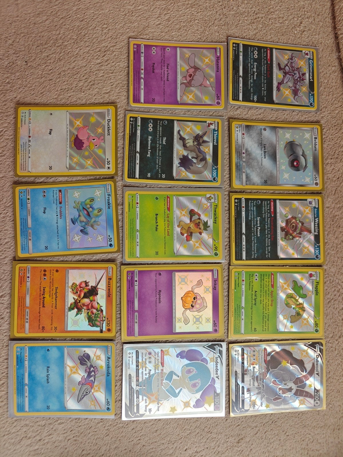 Pokemon kaarten shiny, Enlèvement ou Envoi, Neuf, Plusieurs cartes