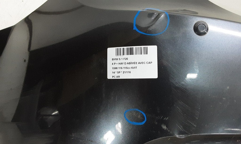 BUMPER ACHTER BMW 1 serie (F20) (01-2010/06-2019), Gebruikt, Achter, BMW, Bumper