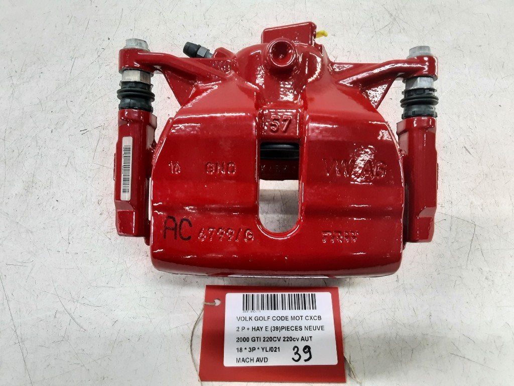 ETRIER DE FREIN AVANT DROIT Golf VII (AUA) (5Q0106DR), Autos : Pièces & Accessoires, Volkswagen, Volkswagen AG, Utilisé, Kundenbetreuung@volkswagen.de