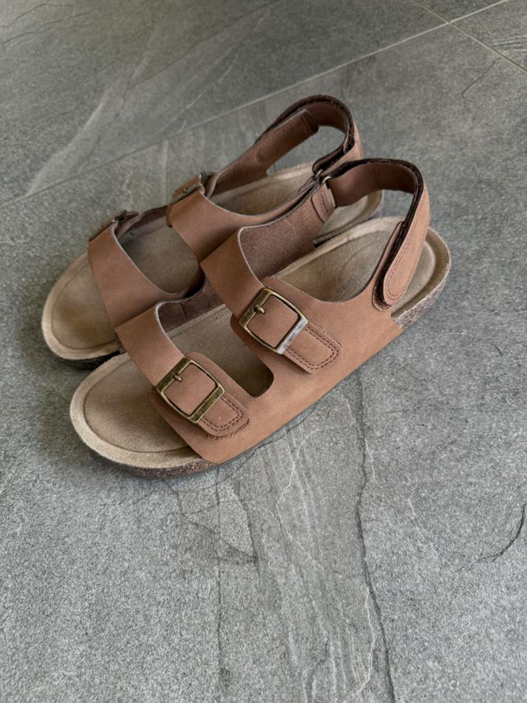 Sandalen jongens maat 41, Kleding | Heren, Schoenen, Ophalen of Verzenden, Zo goed als nieuw, Bruin, Sandalen