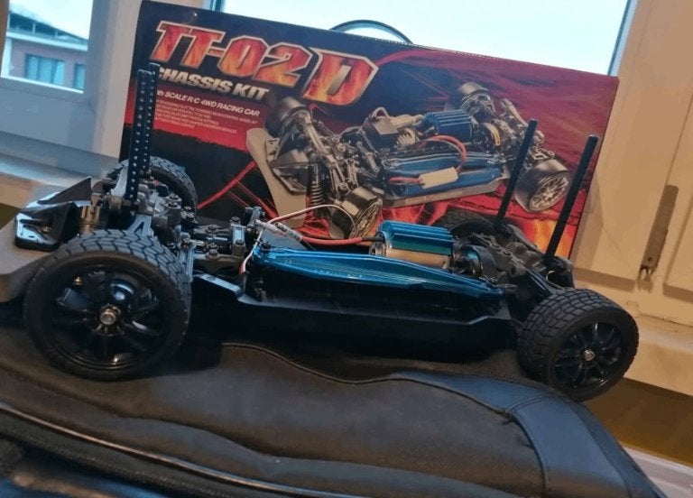 Tamiya 1/10 drift onderstel met extra's, Hobby en Vrije tijd, Nieuw, Schaal 1:10, Auto onroad, RTR (Ready to Run)
