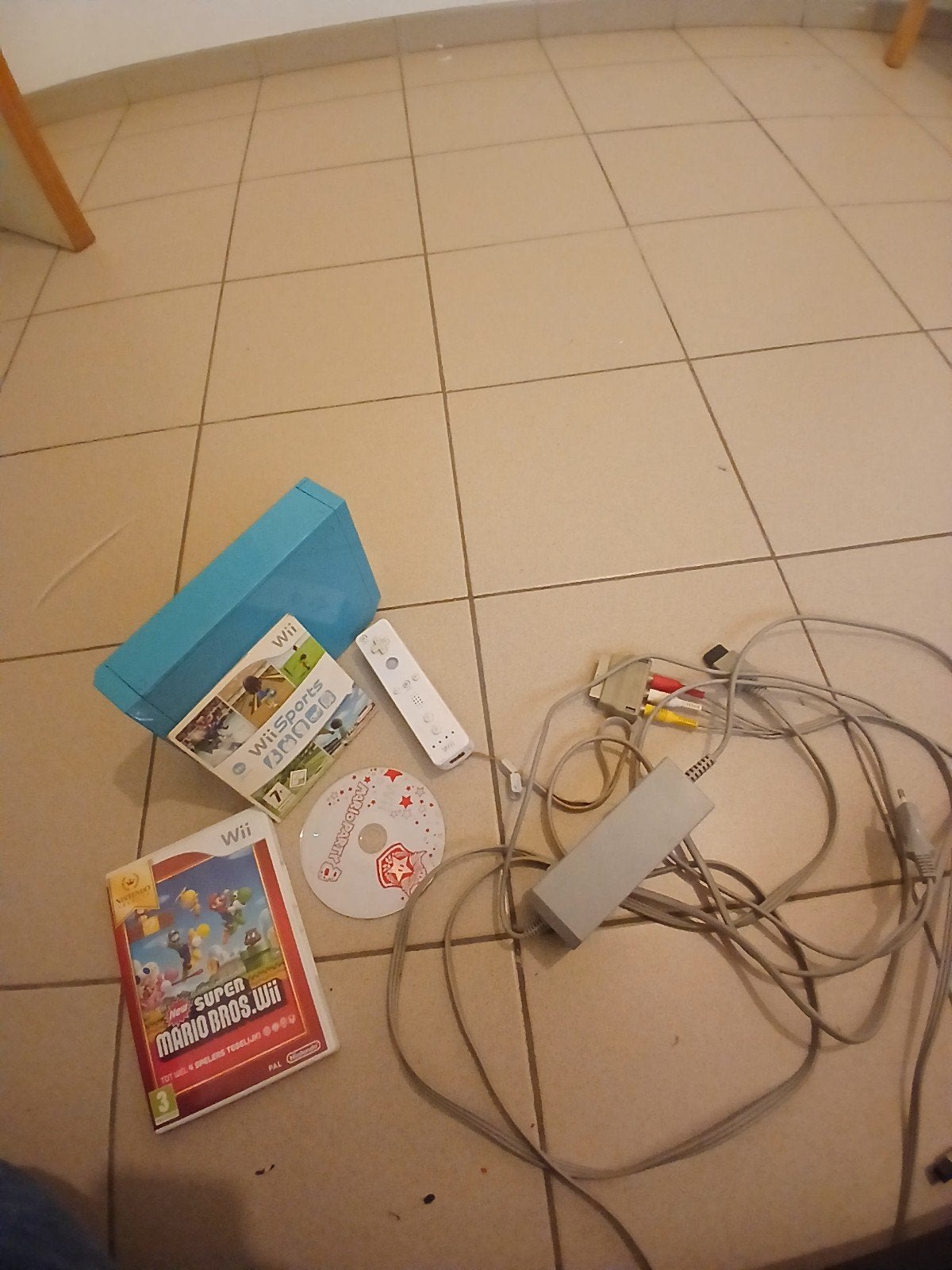 nintendo wii, Ophalen, Gebruikt, Met 1 controller, Met games