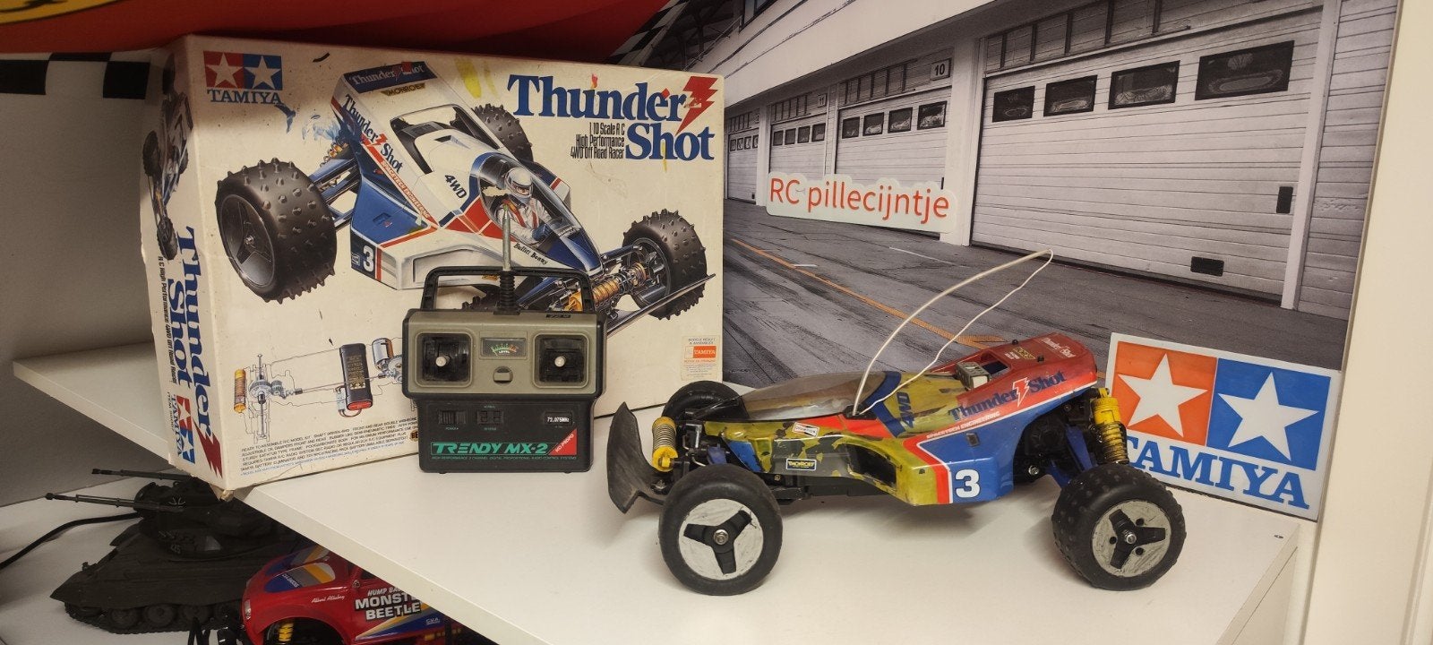 Tamiya vintage thunder shot rtr, Ophalen of Verzenden