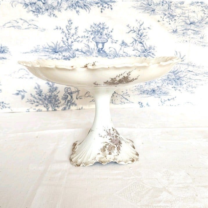 Ancien compotier sur pied en porcelaine Rosenthal, Antiquités & Art, Enlèvement ou Envoi