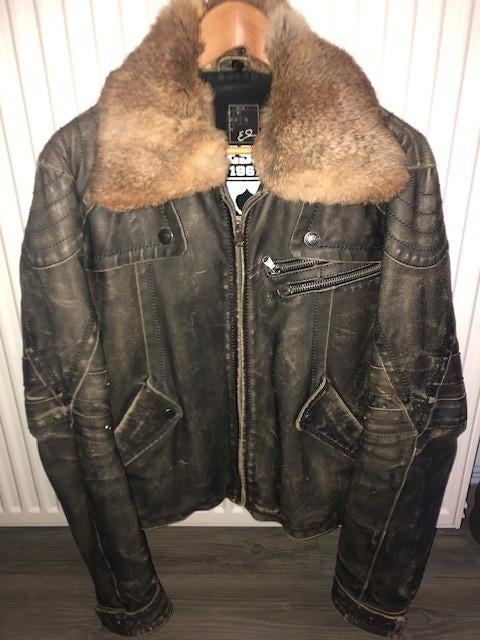 Perfecto Cuir ESZ marron XL, Motoren, Jas | leer, Ophalen of Verzenden, Tweedehands, Heren