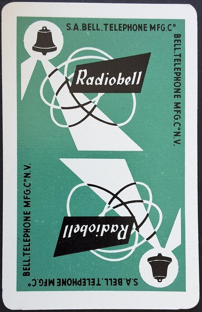 1 Speelkaart  Radiobell, Enlèvement ou Envoi